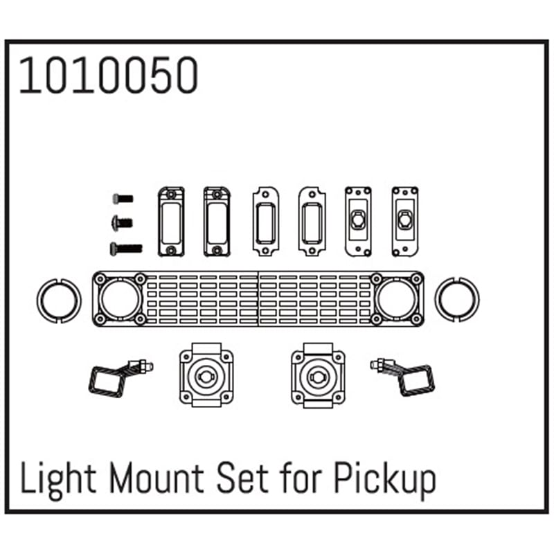 Light Mount Set for Pickup