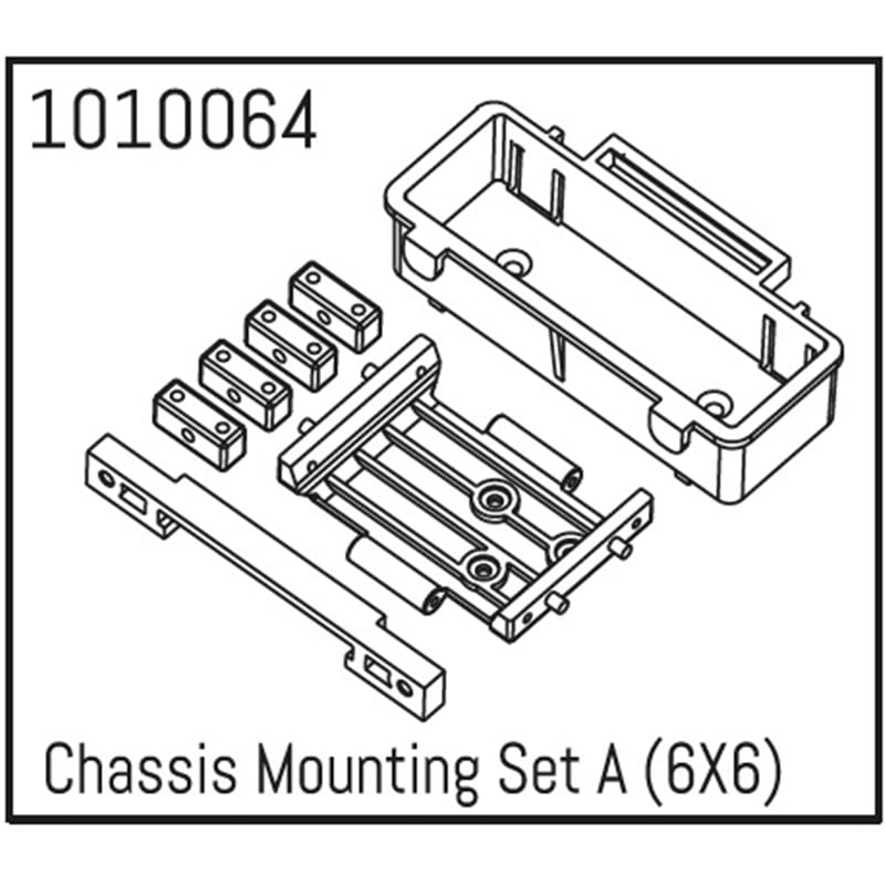 Chassis Mounting Set A 6X6 un