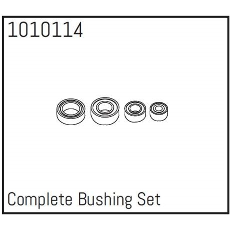 Complete Copper Bushing Set - PRO Crawler 1:18