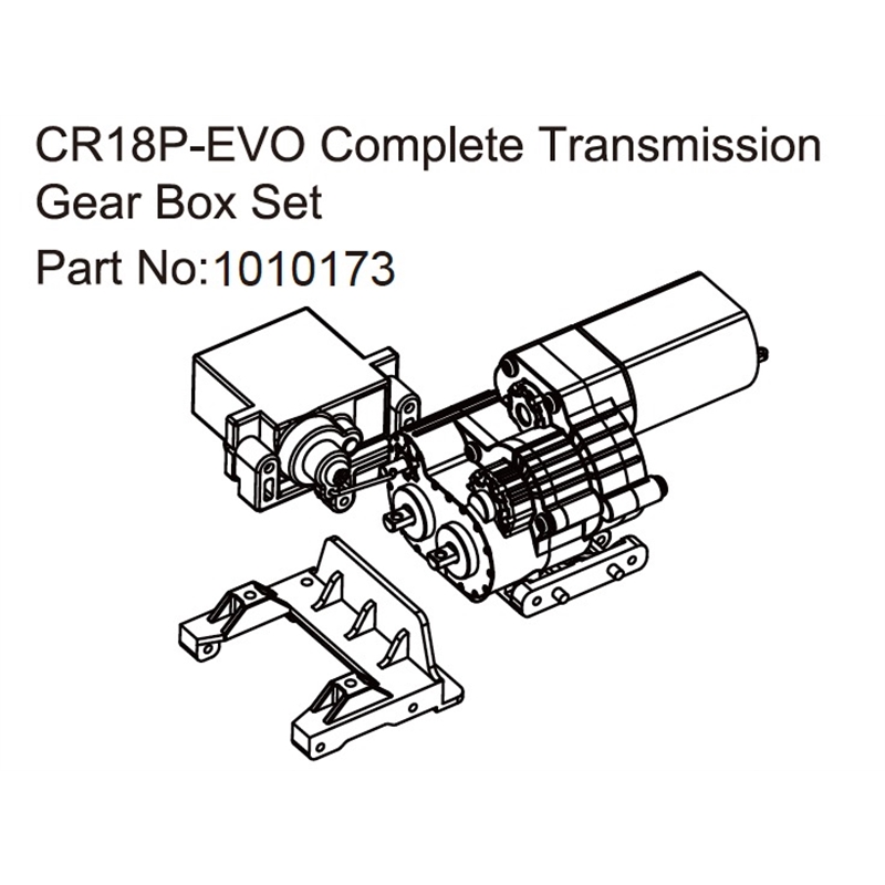 Gear Box Harv./RV - EVO 1:18