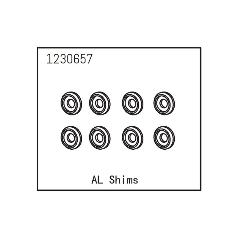 Alu. Shims