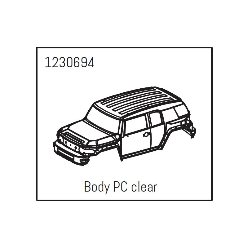 Body PC clear - Khamba