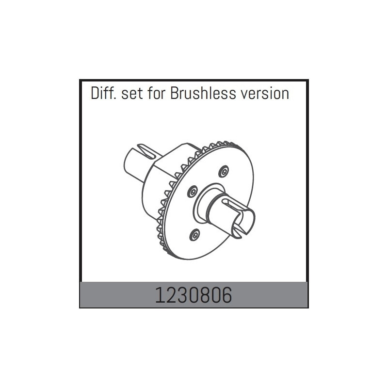 Differential front/rear BL-version