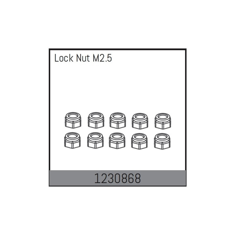 Lock Nut M2.5