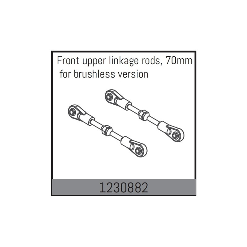 Front Turnbuckles 62-70mm