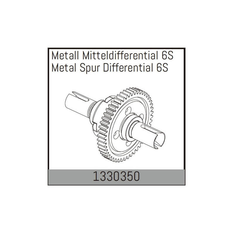 Metal Spur Differential 6S
