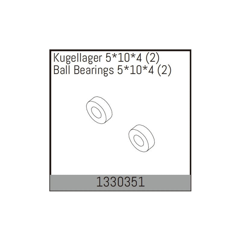 Ball Bearings 5*10*4
