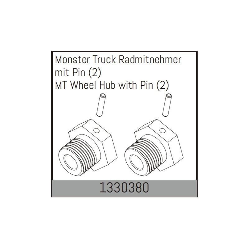 MT Wheel Hub with Pin