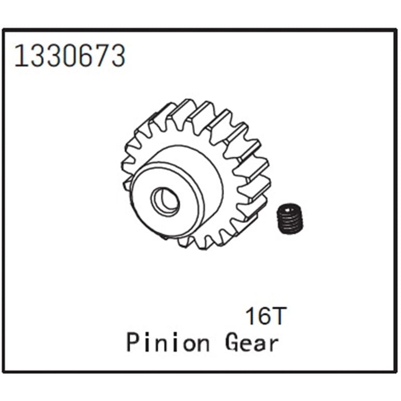 Pinion Gear 16T - BronX
