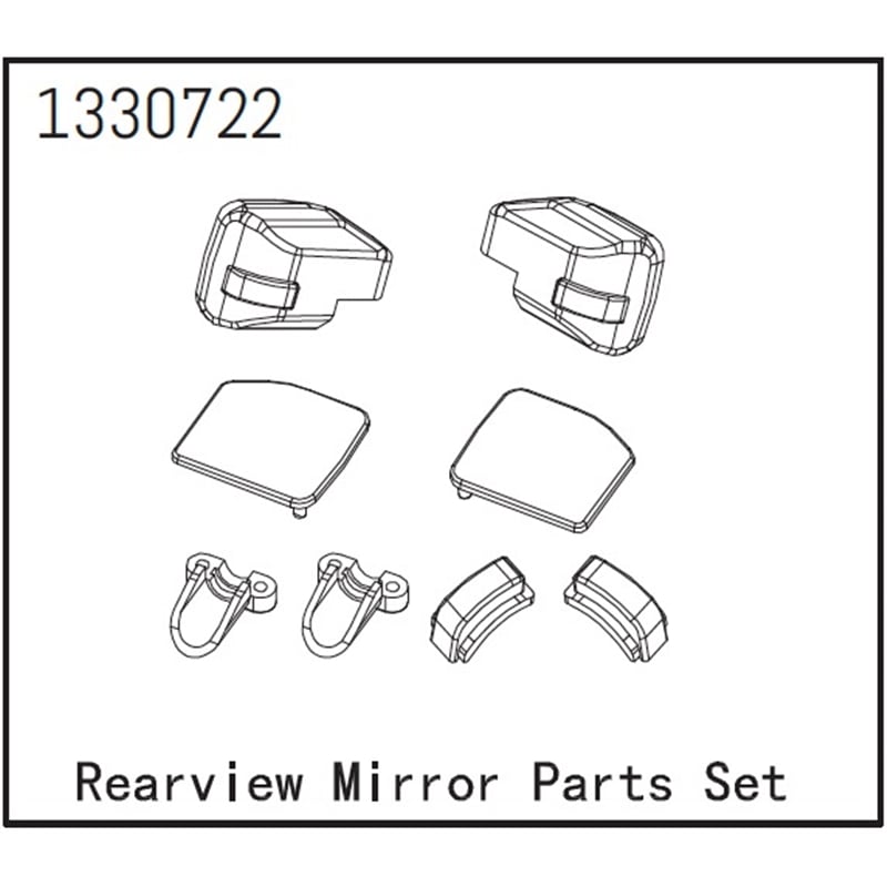 Rearview Mirror Parts Set - BronX