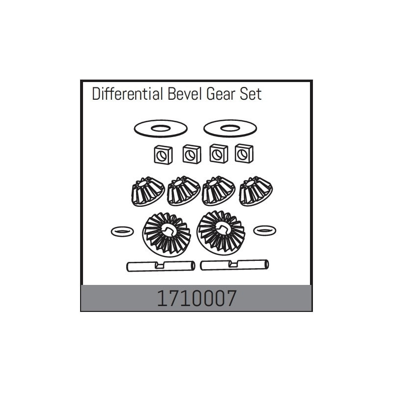 Differential Bevel Gear Set