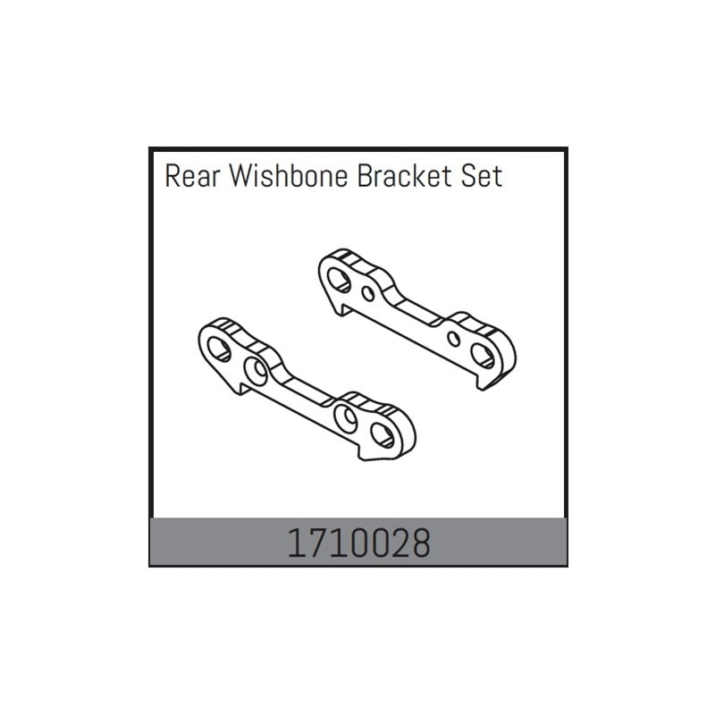 Rear Wishbone Bracket Set