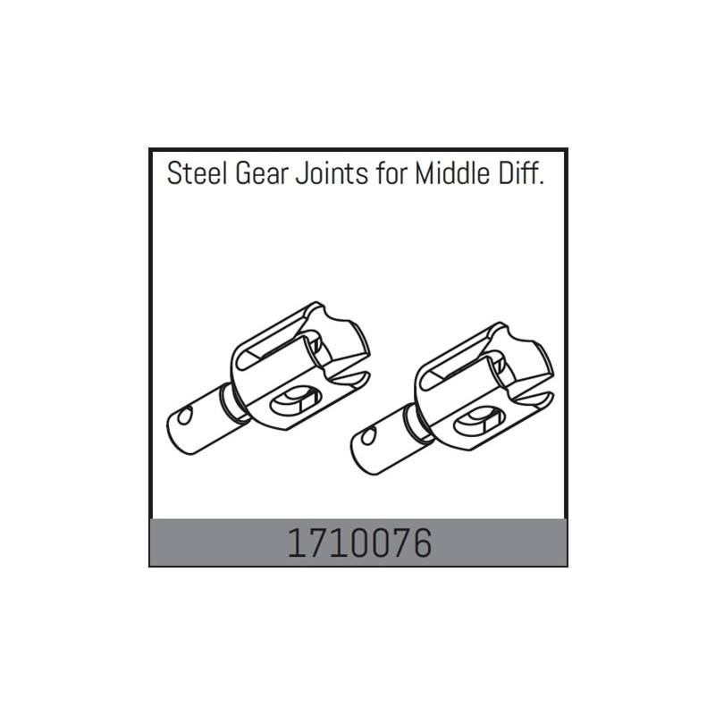 Steel Gear Joints for Middle Diff.