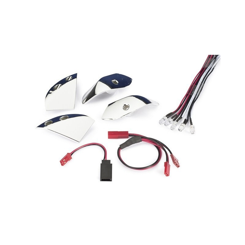 Light Buckets Set for Body chrome