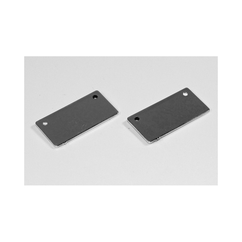 Numberplates US chrome (2 pcs)