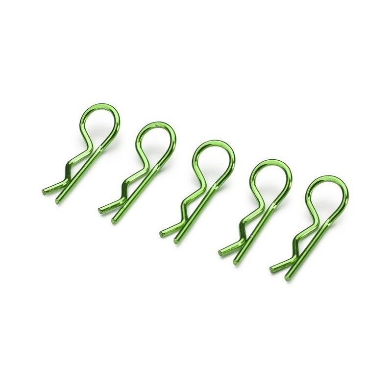 Body Clips large/silver (10 pcs)