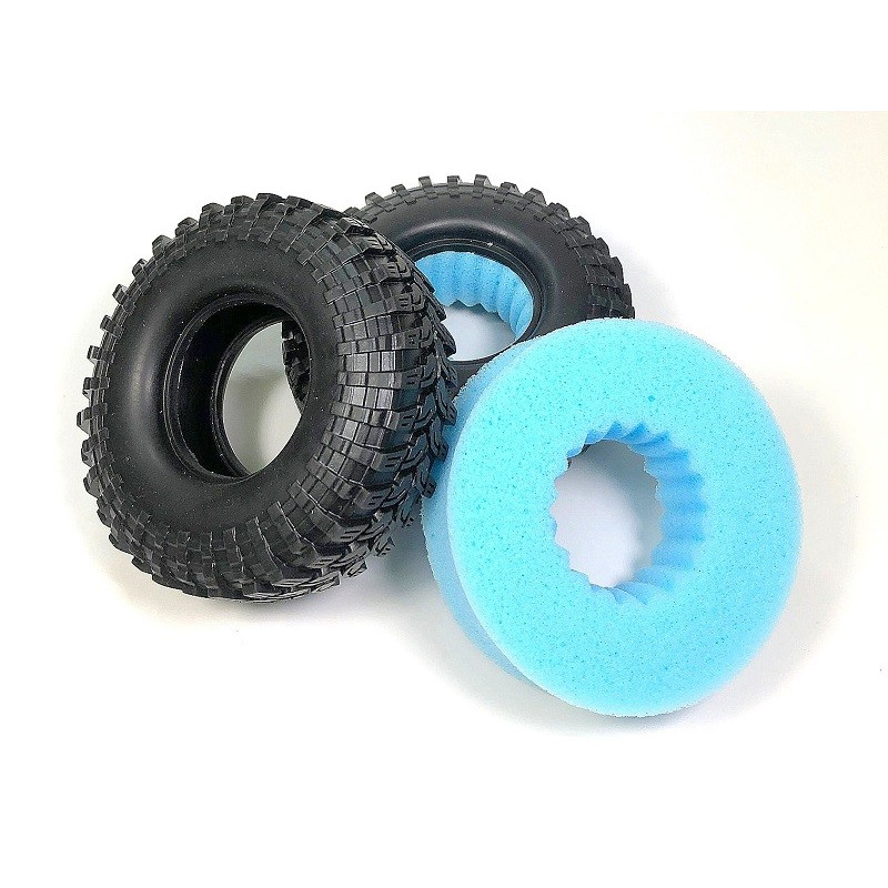 Tire Set Crawler Super Soft with Rebound Sponge 110mm (2)