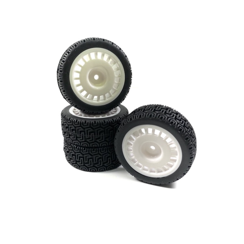 Wheel Set Rally Winded Design 1:10 White 4