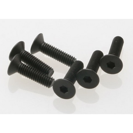 Screws 4x15mm countersunk (hex drive) (6)