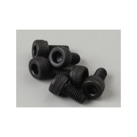 Screws 3x6mm cap-head hex drive 6