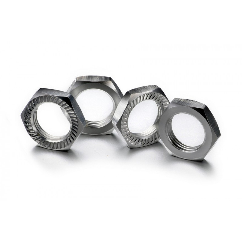 Wheel Hub Set 17mm Silver
