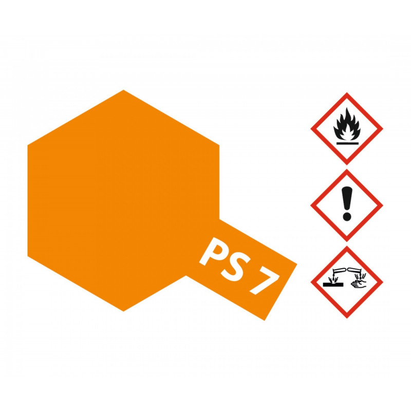 PS-7 Orange Polycarbonate 100ml