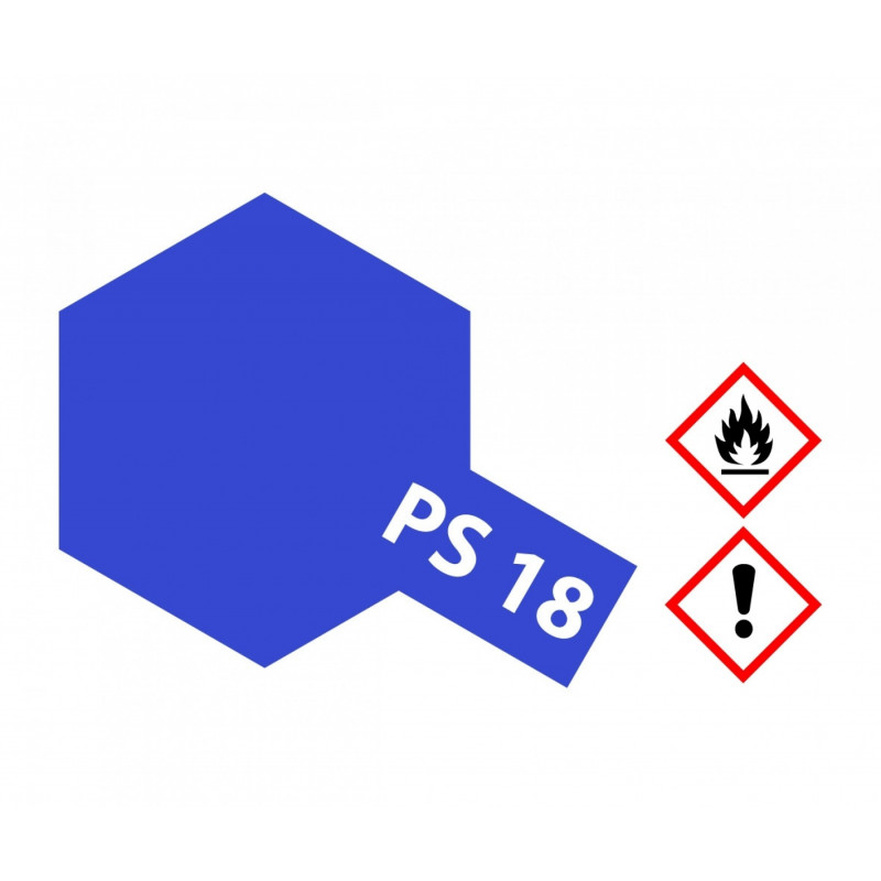 PS-18 Metallic Purple Polycarb. 100ml