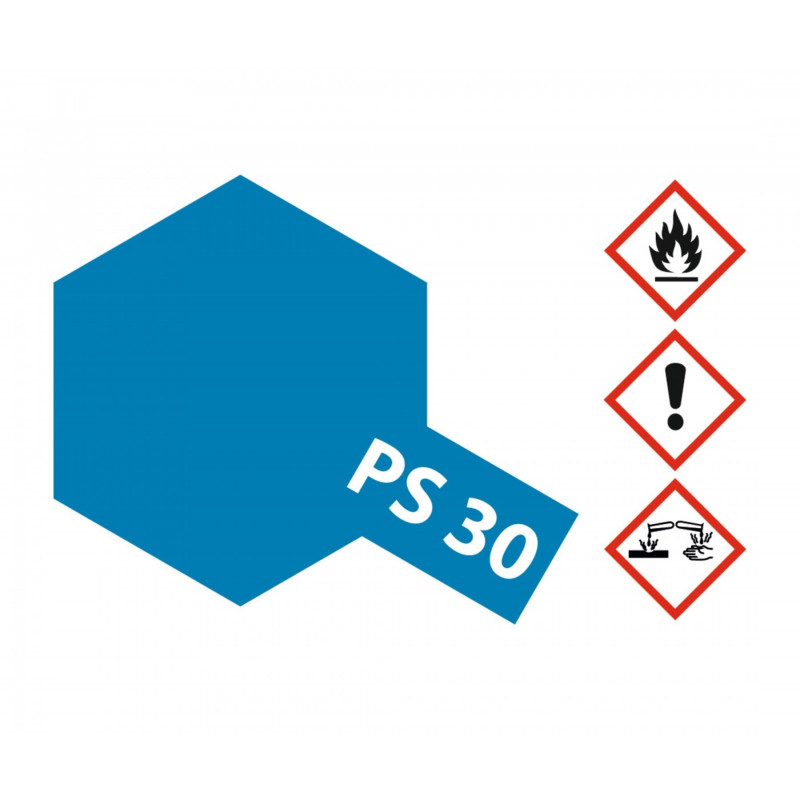 PS-30 Brillant Blue Polycarbonate 100ml