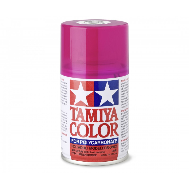 PS-40 Translucent Pink Polyc. 100ml