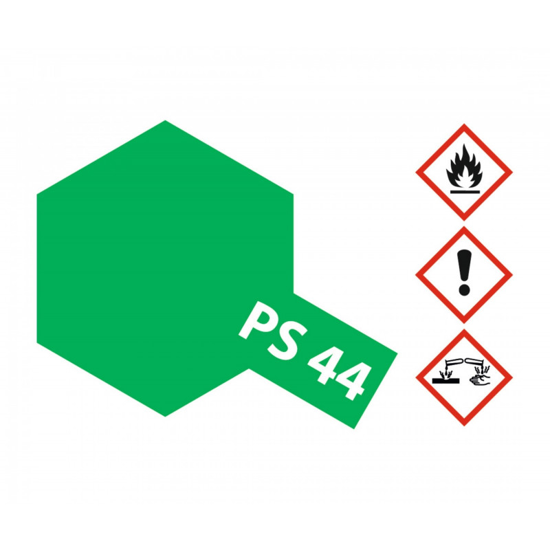 PS-44 Translucent Green Polyc. 100ml