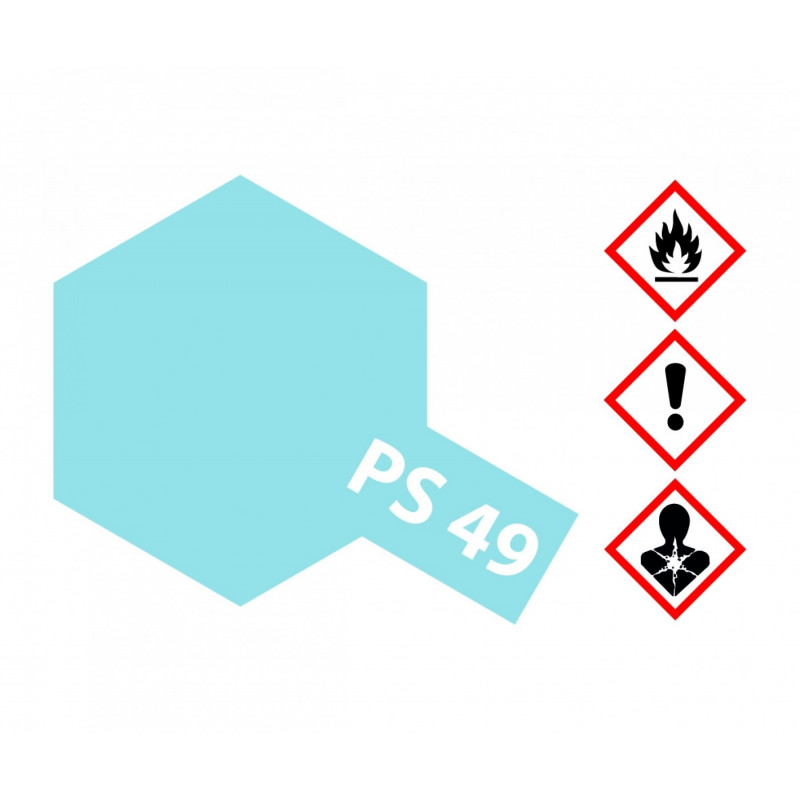 PS-49 Alu-Effekt Blue Polyc. 100ml