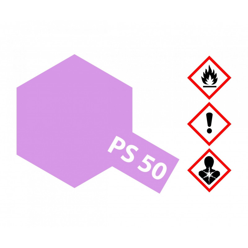 PS-50 Alu-Effect Red Polyc. 100ml