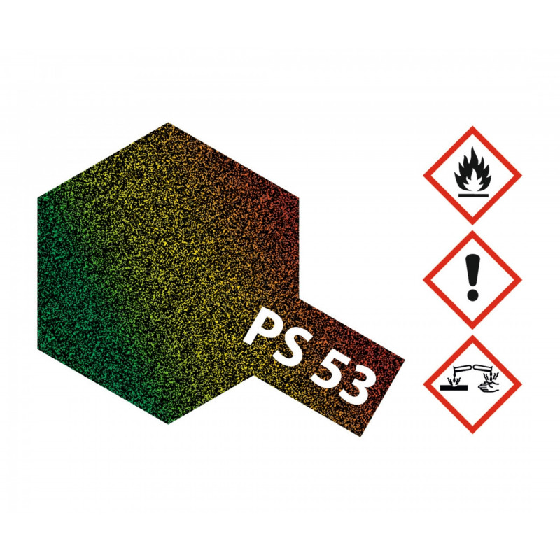 PS-53 Lame Flake Transparent Polyc.100ml
