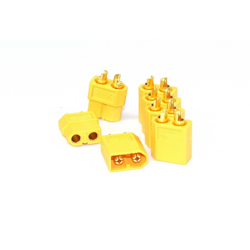 XT-60 Plug Set 2x Male - 5x Female
