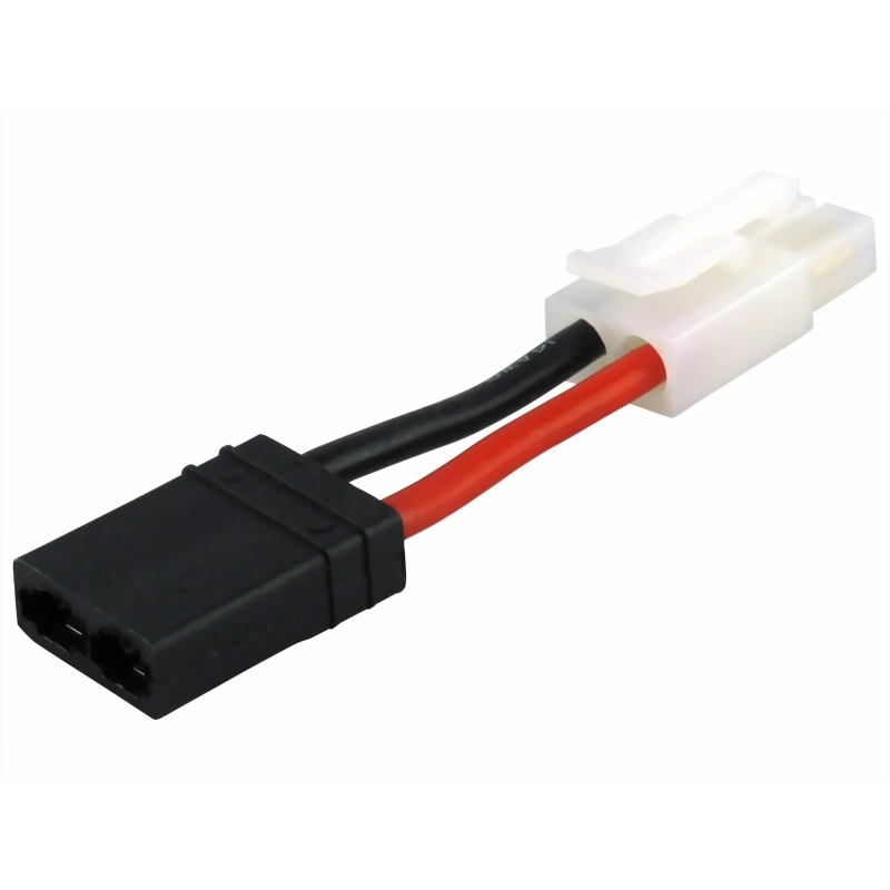 Adapter with cable Tamiya M suitable for Traxxas F 50mm