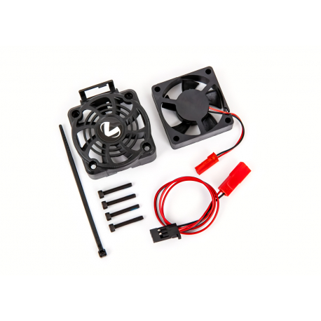 Cooling fan kit with shroud