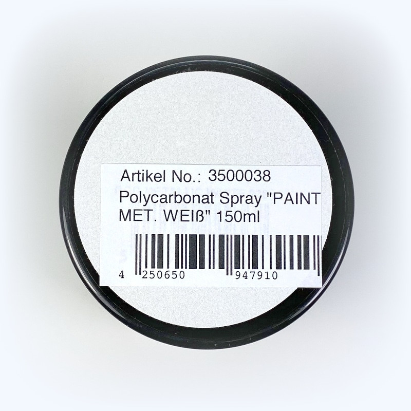 Lexan Spray MET. WHITE 150ml