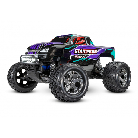 Stampede XL-5 1/10 Scale 2WD RTR w/LED Purple