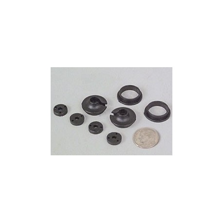 Spring retainers upper lower (2) piston head set