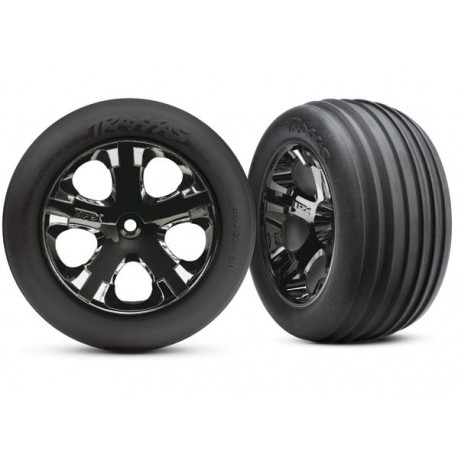 Tires wheels assembled glued (2.8) (All-Star black chrome)