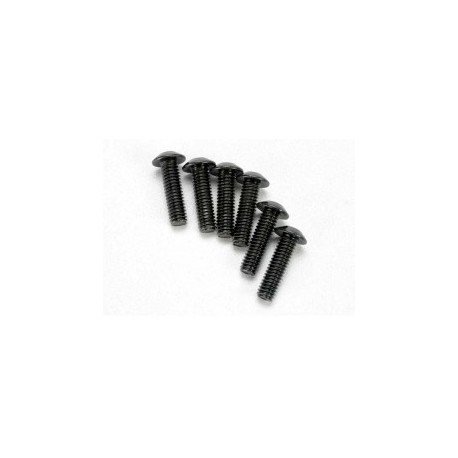 Screws 4x14mm button-head (hex drive) (6)
