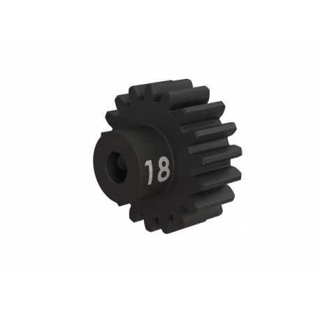 Gear 18T pinion (32P) heavy duty (h.steel) set screw