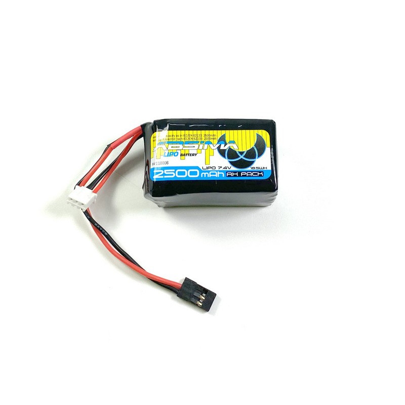 RX Lipo 2S 7,4V. 2500 SC (UNI-Plug)