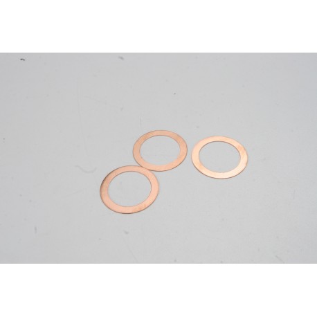 Gaskets, cooling head: 0.20, 0.30, 0.40mm (1) (0.30mm stock)