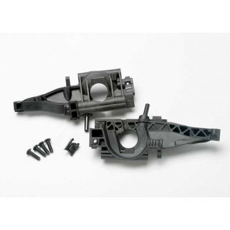 Bulkhead, rear (L&R halves) diff retainer, rear 4x14mm BCS