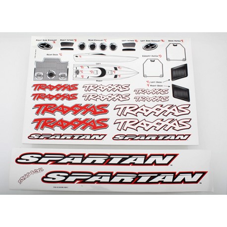 Decal sheet, Spartan