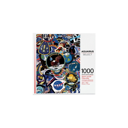 PUZZLE DE 1000 PEÇAS NASA PATCHES DE MISSÕES