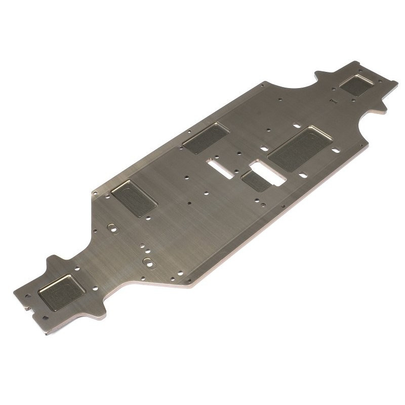 Main Chassis (4mm/Hard Anodized)