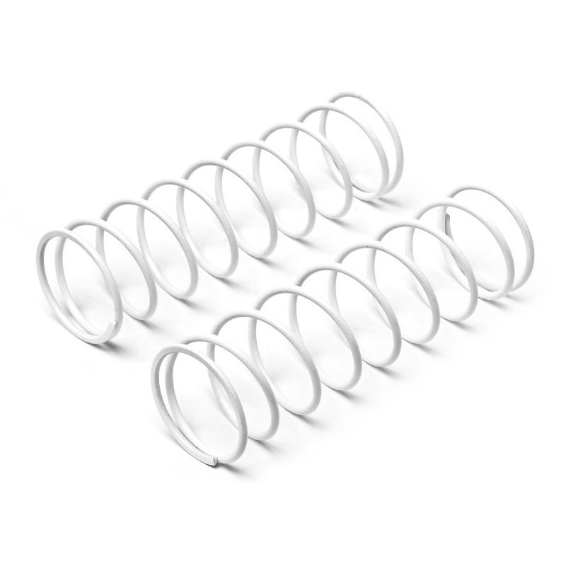 Big Bore Shock Spring (White/76mm/59gf/2pcs)