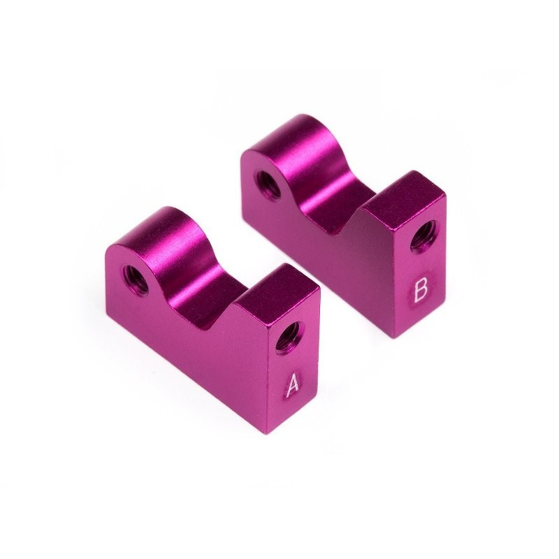ALUMINUM SERVO MOUNT SET (PURPLE)